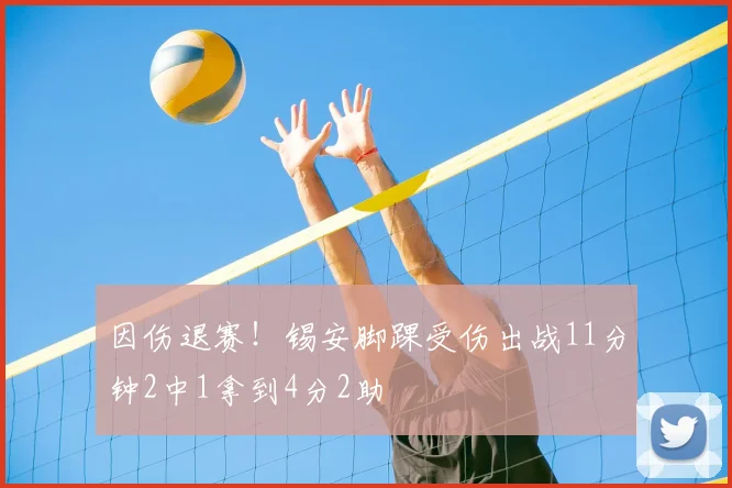 因伤退赛！锡安脚踝受伤出战11分钟2中1拿到4分2助